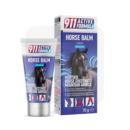 911 Active formula Horse Balm cooling gels, 70 g